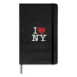 Moleskine Limited Edition I Love NY Notebook - Black, 8-1/4" x 5", front cover