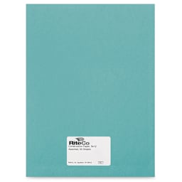 RiteCo Construction Paper - Light Blue, 9" x 12", 50 Sheets