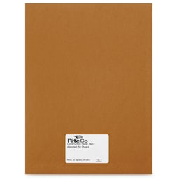 RiteCo Construction Paper - Brown, 9" x 12", 50 Sheets