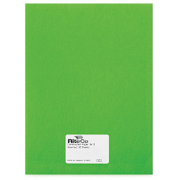 RiteCo Construction Paper - Light Green, 9" x 12", 50 Sheets