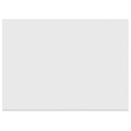 Clairefontaine Pastelmat Mounted Board - Light Blue, 9-1/2" x 12-1/2", back of the board