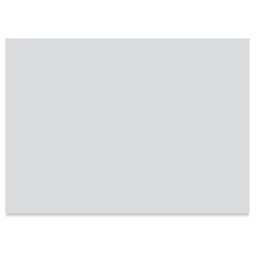 Clairefontaine Pastelmat Mounted Board - Charcoal Grey, 9-1/2" x 12-1/2", back of the board