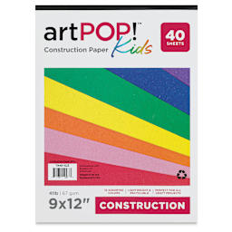 artPOP! Kids Construction Paper Pad (front of package)