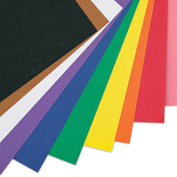 artPOP! Kids Construction Paper Pad (close-up of corners)