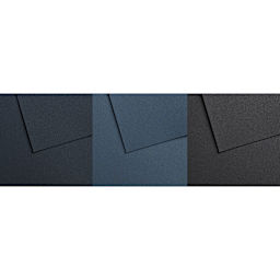 Canson Mi-Teintes Velvet Paper Pad - 12.6" x 16.1", Cool Tones, sheets shown