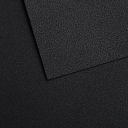 Canson Mi-Teintes Velvet Sheet - 19.5" x 25.5", 607 Charcoal Black, 430 gsm, Single Sheet