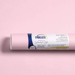 Fadeless Schoolgirl Style Bulletin Paper - Pretty In Pink, 47-1/4" x 50' Roll in packaging