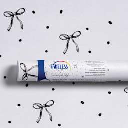 Fadeless Schoolgirl Style Bulletin Paper - Seriously Darling, 47-1/4" x 25' Roll in packaging