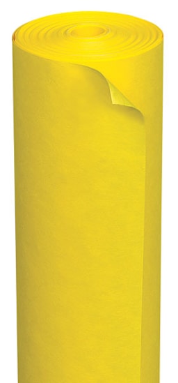 ArtKraft Duo-Finish Art Paper - Edge of upright Canary Yellow Roll