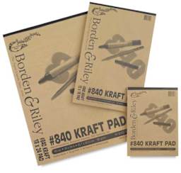 Borden & Riley #840 Kraft Paper Pads