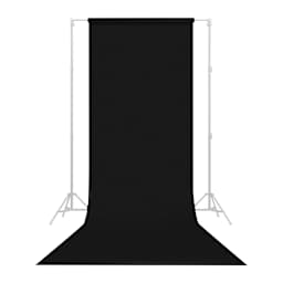 Savage Widetone Background Paper Roll - 53" x 12 yds, Black