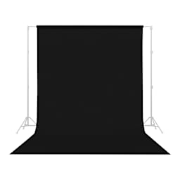 Savage Widetone Background Paper Roll - 107" x 12 yds, Black