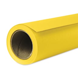 Savage Widetone Background Paper Roll - 53" x 12 yds, Canary