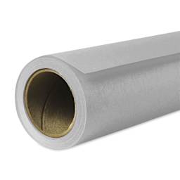 Savage Widetone Background Paper Roll - 53" x 12 yds, Focus Gray