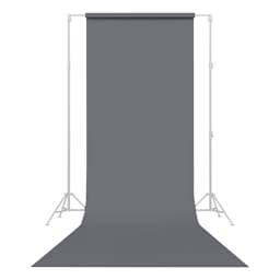 Savage Widetone Background Paper Roll - 53" x 12 yds, Smoke Gray