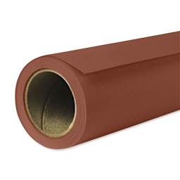 Savage Widetone Background Paper Roll - 86" x 12 yds, Chestnut
