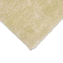 Woodgrain Print Lokta Paper - Gold and Cream, 20" x 30", Single Sheet