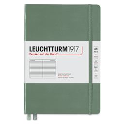 Leuchtturm1917 Ruled Hardbound Notebook - Olive, 5-3/4" x 8-1/4"