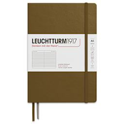 Leuchtturm1917 Ruled Hardbound Notebook - Spice Brown, 5-3/4" x 8-1/4"