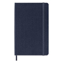 Moleskine Classic Hardcover Notebook - Sapphire Blue, Ruled, 4-1/2" x 6-7/8", front