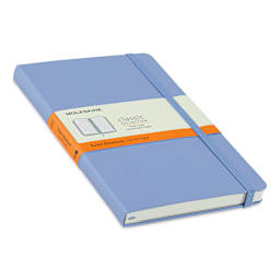 Moleskine Classic Hardcover Notebook - Hydrangea, Ruled, 8-1/4" x 5" (side view)