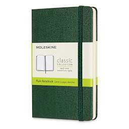 Moleskine Classic Hardcover Notebook - Myrtle Green, Blank, 5-1/2" x 3-1/2"