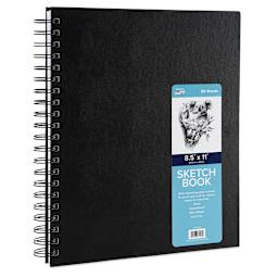 Pro Art Spiral Sketchbooks - Single sketchbook shown upright with label