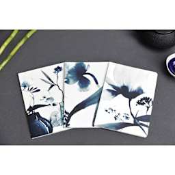 Clairefontaine Inkebana Notebooks Set, on desk