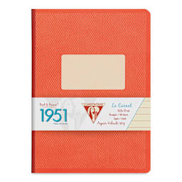 Clairefontaine 1951 Clothbound Notebook - A5, Coral