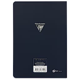 Clairefontaine Triomphe Notebook - Blue, A5, Blank, Portrait, back
