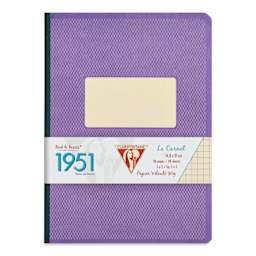 Clairefontaine 1951 Clothbound Notebook - A5, Violet