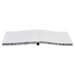 Nuuna Graphic L Notebook - Dot Grid, 6.5" x 8.7", open