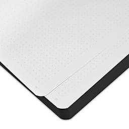 Nuuna Brain Foodies Notebook - Jack, Dot Grid, 6.5" x 8.7", corner of sheet