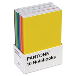 Pantone 10 Notebooks Set, front of packaging