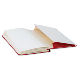 Moleskine Classic Hardcover Notebooks - Scarlet Red, Ruled, 5-1/2" x 3-1/2" (open to back pocket)