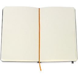 Hand Book Artist Journal - 8 1/4" x 5-1/2", Ivory Black, Portrait, 128 Pages