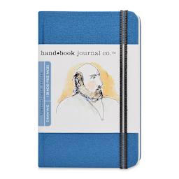 Hand Book Artist Journal - 3 1/2" x 5-1/2", Ultramarine Blue, Portrait, 128 Pages