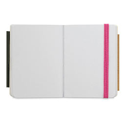 Pentalic Recycled Traveler's Sketchbook - 4-1/8" x 2-7/8", Pink