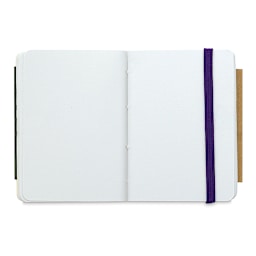 Pentalic Recycled Traveler's Sketchbook - 4-1/8" x 2-7/8", Purple