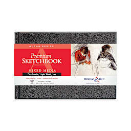 Stillman & Birn Alpha Series Hardcover Sketchbook - Front of 6" x 9" Landscape Sketchbook