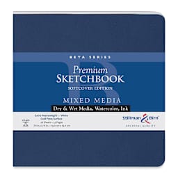 Stillman & Birn Beta Series Sketchbook - 7-1/2" x 7-1/2", Soft Cover