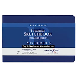 Stillman & Birn Beta Series Sketchbook - 5-1/2" x 8-1/2", Soft Cover, 26 Sheets