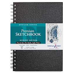 Stillman & Birn Epsilon Series Sketchbook - 10" x 7", Portrait, Wirebound, 50 Sheets