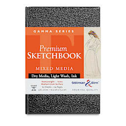 Stillman & Birn Gamma Series Hardcover Sketchbook - 6" x 4", Portrait, 62 Sheets