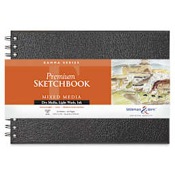 Stillman & Birn Gamma Series Spiralbound Sketchbook - 7" x 10", Landscape