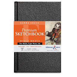 Stillman & Birn Gamma Series Hardcover Sketchbook - 8-1/2" x 5-1/2", Portrait
