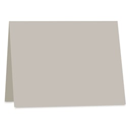 Arturo Folded Card - 5" x 3-1/4", Gray, Small Reply, Package of 100
