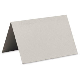 Arturo Folded Card - 7-3/4" x 11-3/4", Gray, Large Invitation, Package of 100
