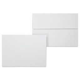 Strathmore 400 Series Mixed Media Cards and Envelopes - 5" x 6-7/8", Pkg of 50, envelope and card