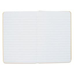 Cavallini Skull Small Notebook, open notebook